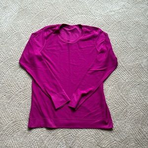 Lululemon Lazer Cut Long Sleeve Swiftly Top